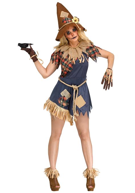 ladies scarecrow halloween costume|pumpkin patch scarecrow costume.